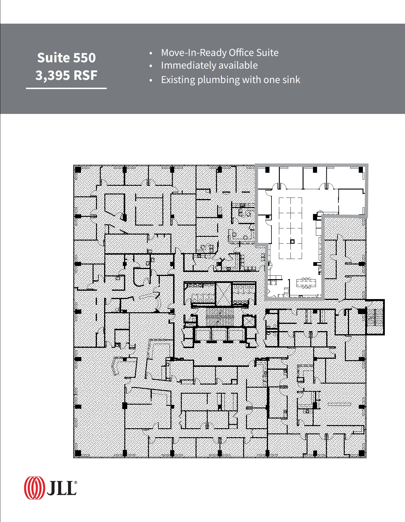 6000 Executive Blvd, North Bethesda, MD en alquiler Plano de la planta- Imagen 1 de 1