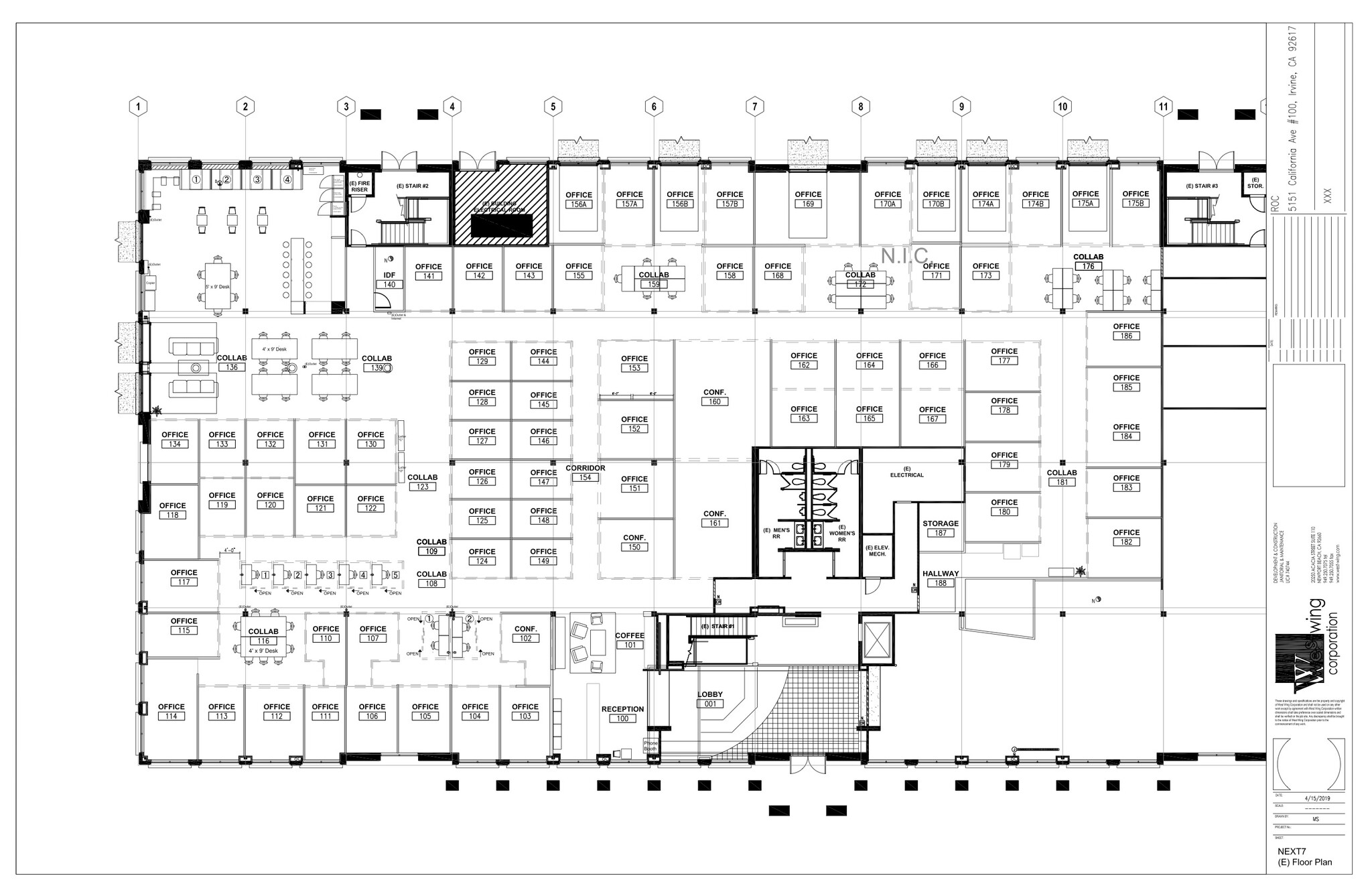 5151 California Ave, Irvine, CA en alquiler Plano de la planta- Imagen 1 de 1