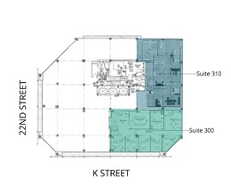 2175 K St NW, Washington, DC en alquiler Plano de la planta- Imagen 1 de 1