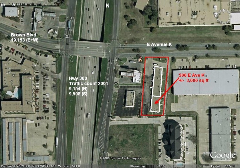 500-524 E Avenue K, Grand Prairie, TX en alquiler - Vista aérea - Imagen 2 de 2