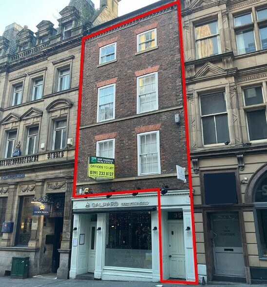 35-35A Side, Newcastle Upon Tyne en alquiler - Foto del edificio - Imagen 1 de 20