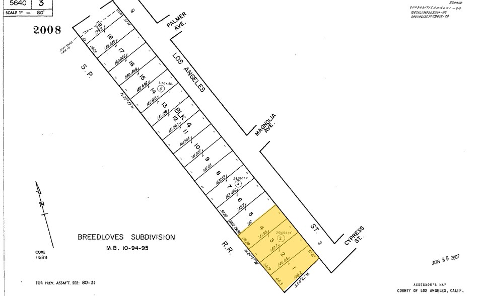 1295 A Los Angeles St, Glendale, CA en venta - Plano de solar - Imagen 2 de 2