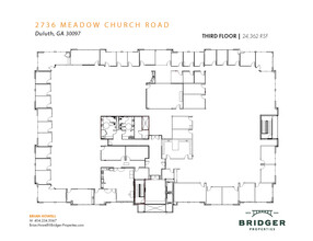 2736 Meadow Church Rd, Duluth, GA en alquiler Plano de la planta- Imagen 1 de 1