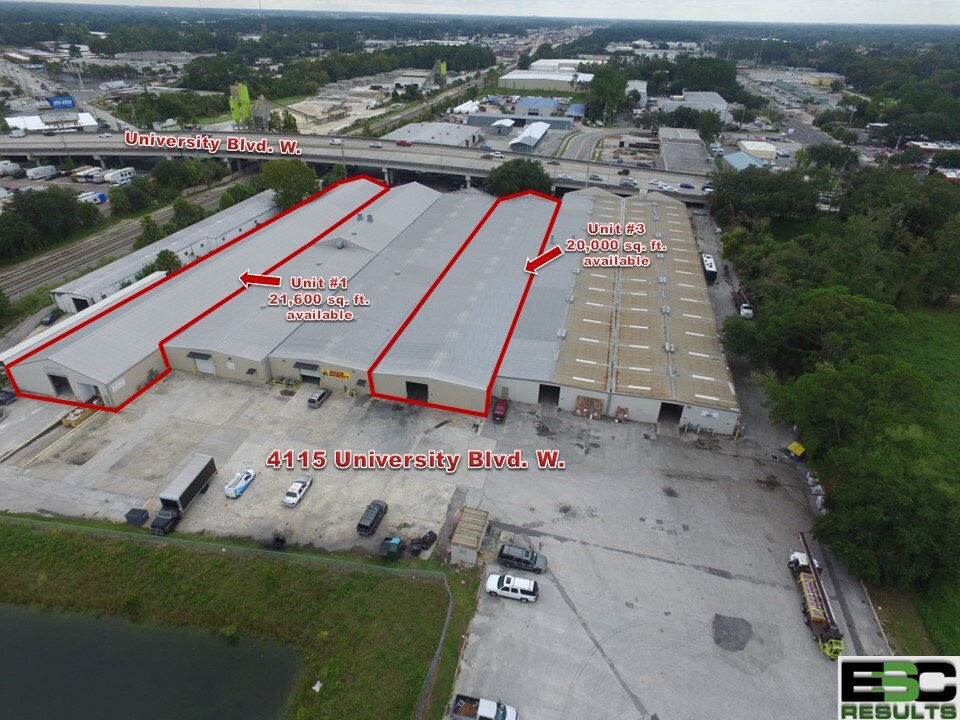 4115 University Blvd W, Jacksonville, FL en alquiler Vista aérea- Imagen 1 de 1