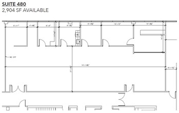 1111 E Touhy Ave, Des Plaines, IL en alquiler Plano de la planta- Imagen 1 de 1