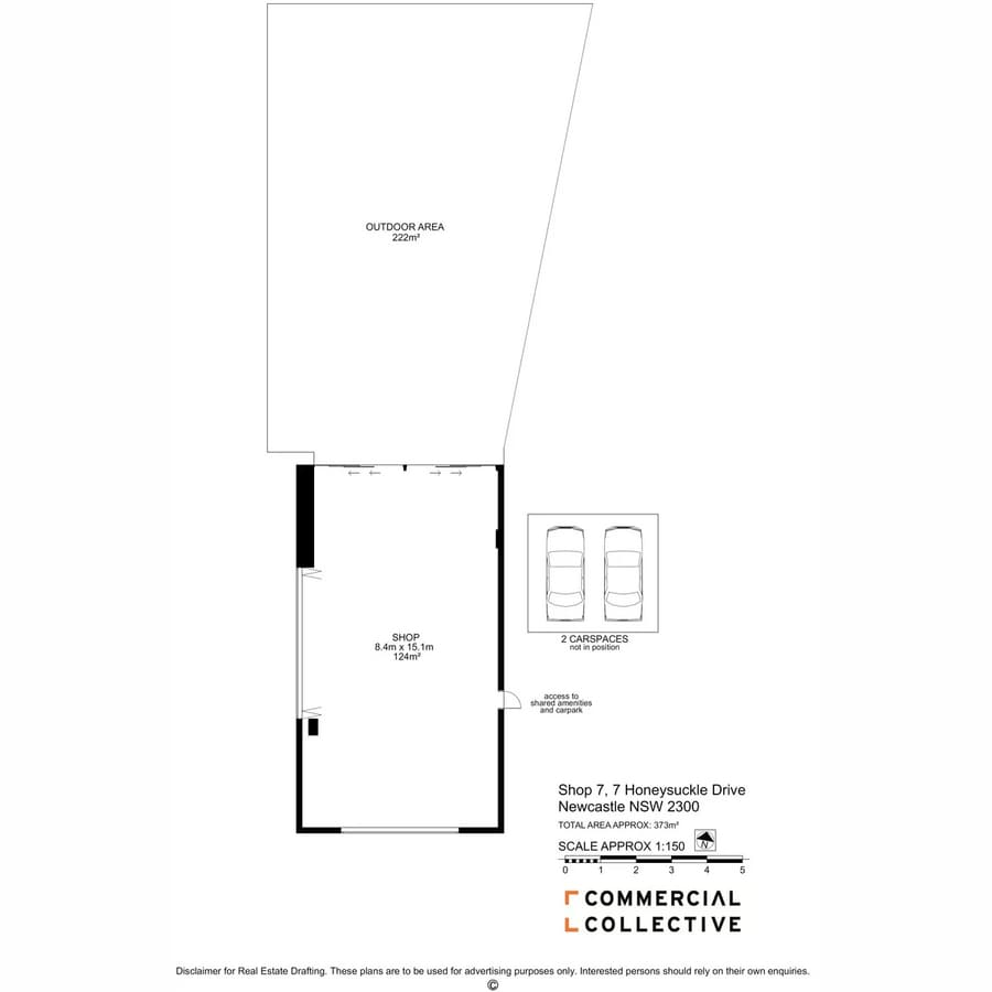 5-7 Honeysuckle Dr, Newcastle, NSW 2300 - Unidad 7 -  - Plano de la planta - Image 1 of 3