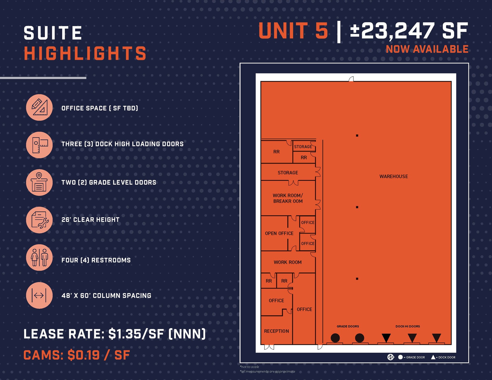 4170 W Harmon Ave, Las Vegas, NV en alquiler Plano de la planta- Imagen 1 de 1