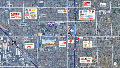 5005-5057 N 35th Ave, Phoenix, AZ - vista aérea  vista de mapa