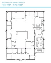 19400 Stevens Creek Blvd, Cupertino, CA en venta Plano de la planta- Imagen 1 de 1