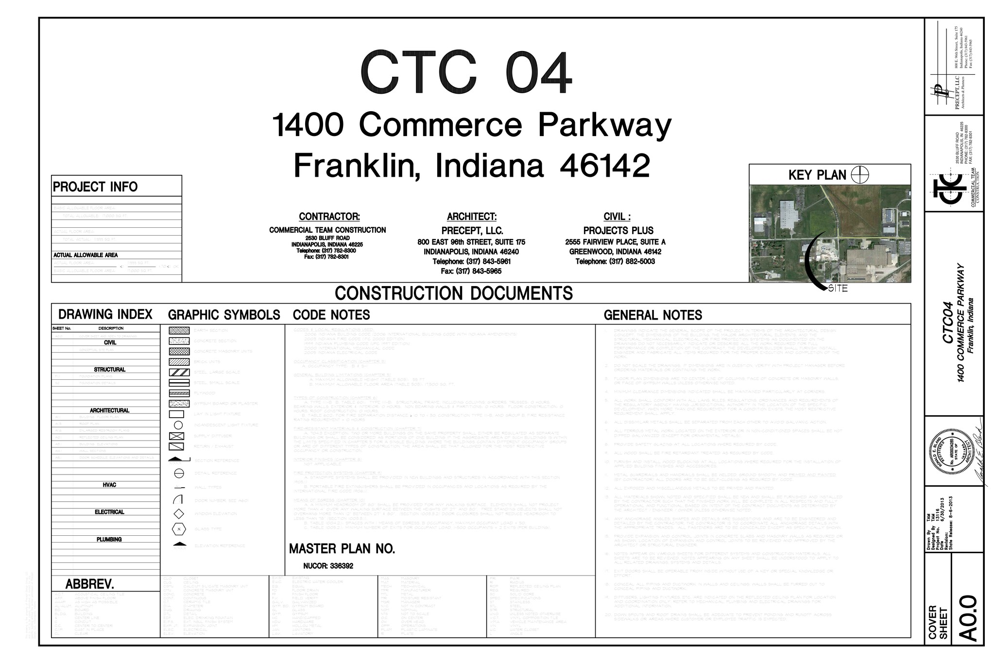 1400 Commerce Pky, Franklin, IN en alquiler Plano del sitio- Imagen 1 de 5