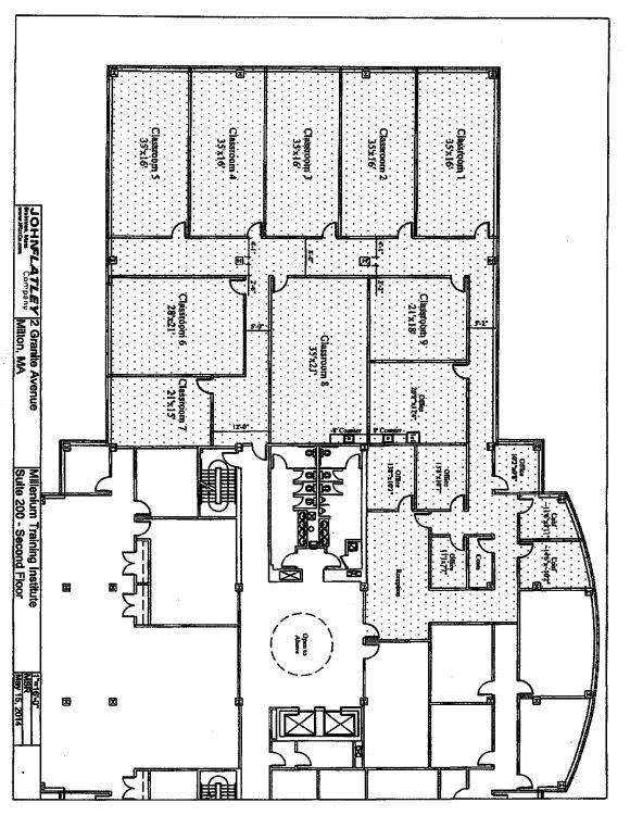 2 Granite Ave, Milton, MA en alquiler Plano de la planta- Imagen 1 de 1