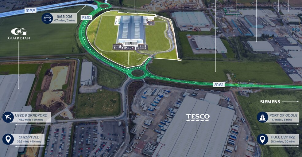 Rawcliffe Rd, Goole en alquiler - Foto del edificio - Imagen 2 de 3