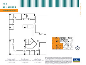 255 Alhambra Cir, Coral Gables, FL en alquiler Plano de la planta- Imagen 1 de 1