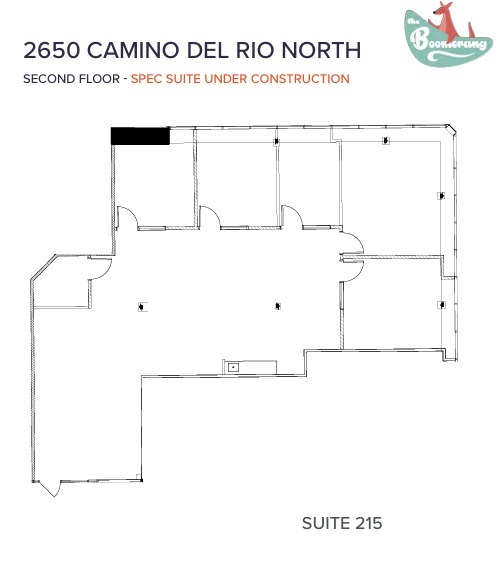 2650 Camino del Rio N, San Diego, CA en alquiler Plano de la planta- Imagen 1 de 1