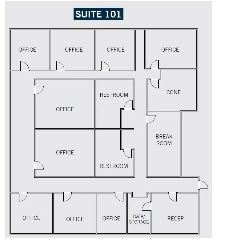 6515 S Rural Rd, Tempe, AZ en alquiler Plano de la planta- Imagen 1 de 1