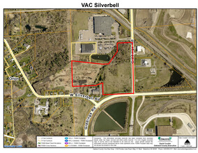 1000-1040 W Silverbell Rd, Lake Orion, MI - VISTA AÉREA  vista de mapa - Image1