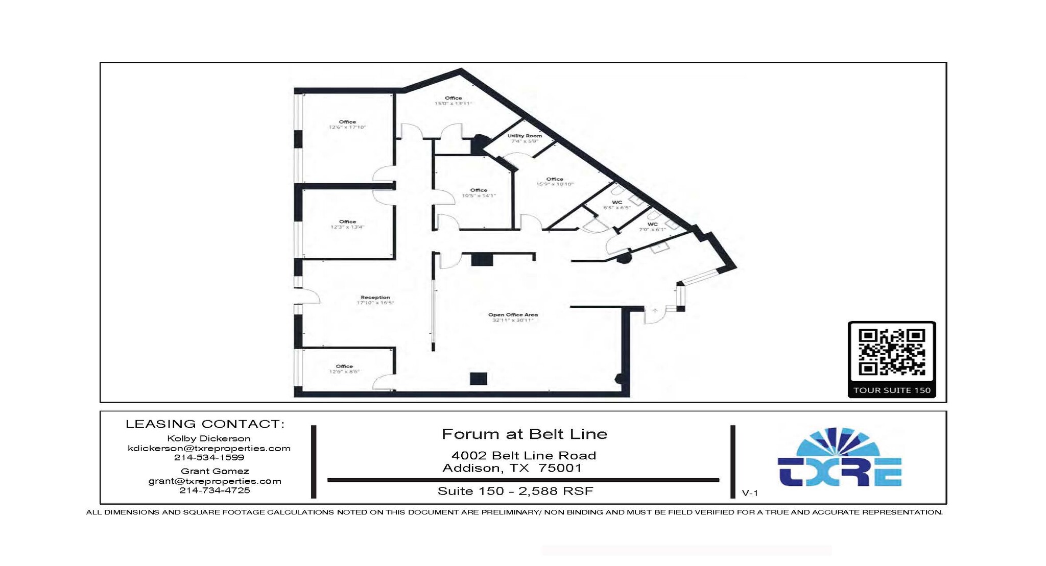 4004 Belt Line Rd, Addison, TX en alquiler Plano de la planta- Imagen 1 de 1