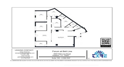 4004 Belt Line Rd, Addison, TX en alquiler Plano de la planta- Imagen 1 de 1