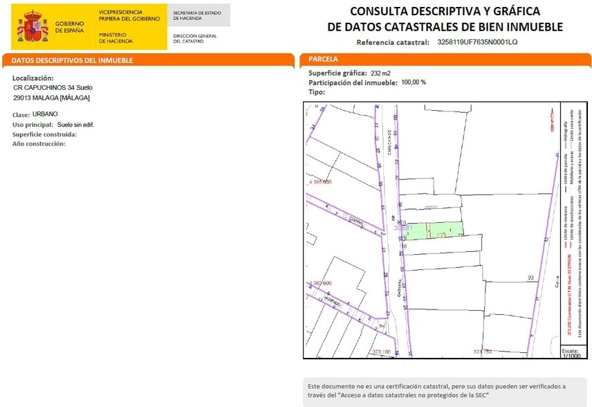 Carrera de Capuchinos, Málaga, Málaga en venta - Foto del edificio - Imagen 2 de 11