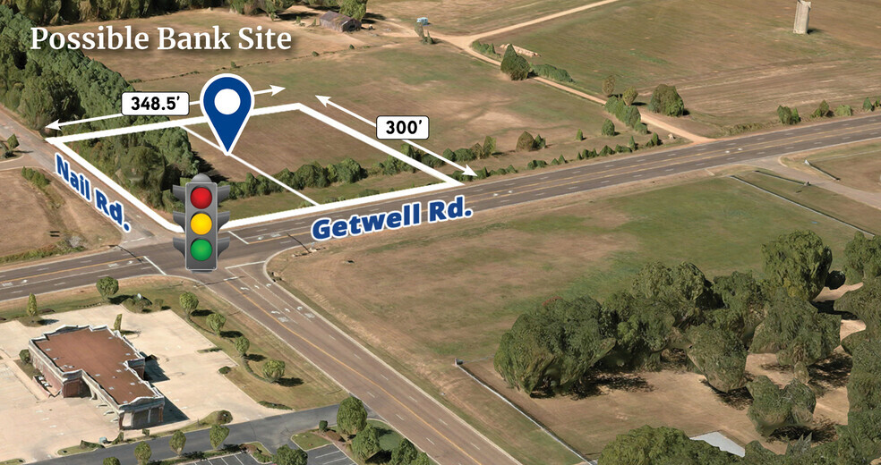 0 Nail Road and Getwell Rd, Southaven, MS en alquiler - Foto del edificio - Imagen 1 de 2