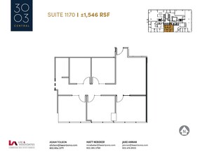 3003 N Central Ave, Phoenix, AZ en venta Plano de la planta- Imagen 1 de 1