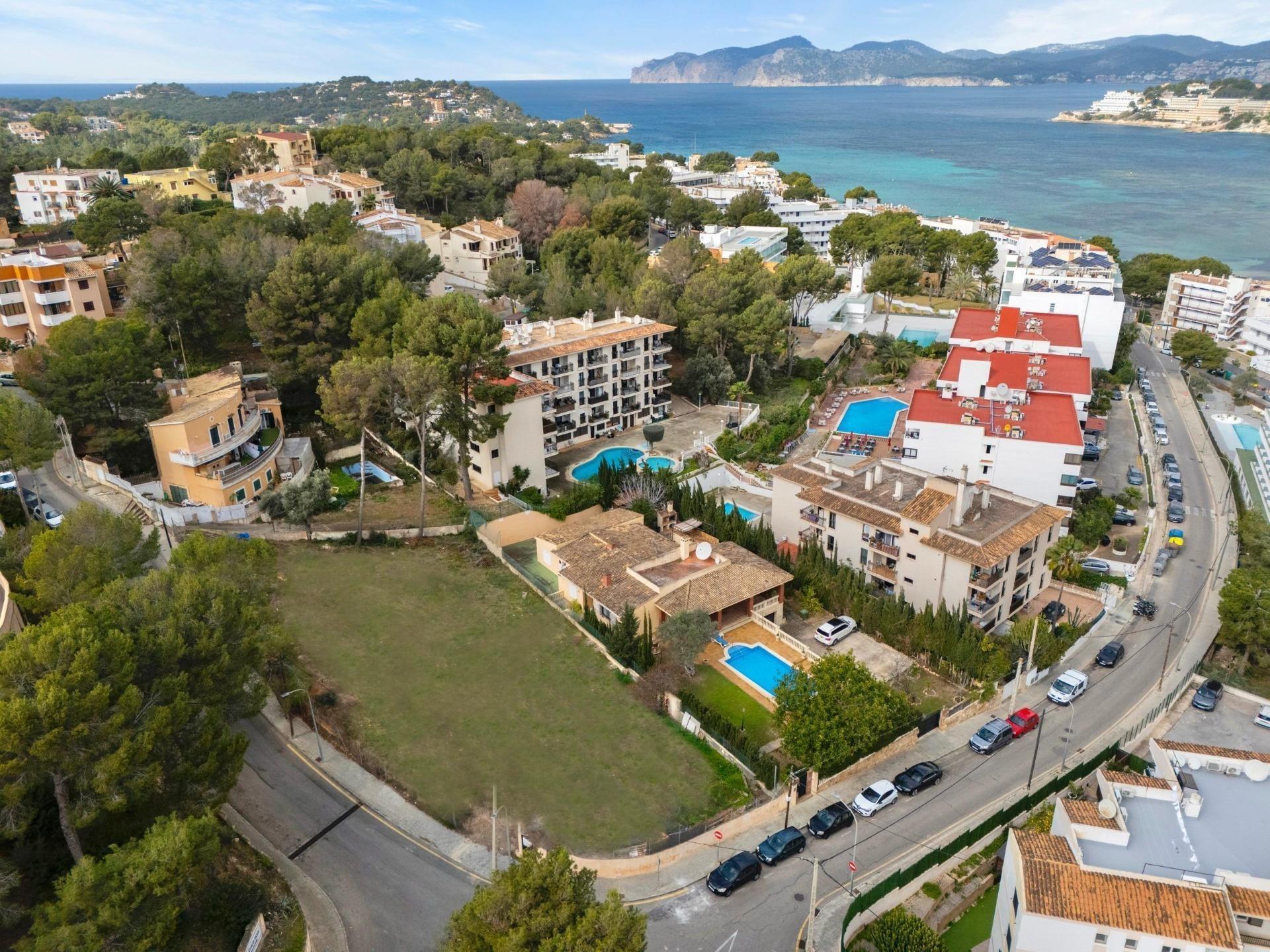 Terreno en Calvià, Islas Baleares en venta Vista aérea- Imagen 1 de 7