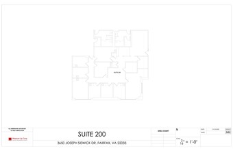 3620 Joseph Siewick Dr, Fairfax, VA en alquiler Plano de la planta- Imagen 1 de 1