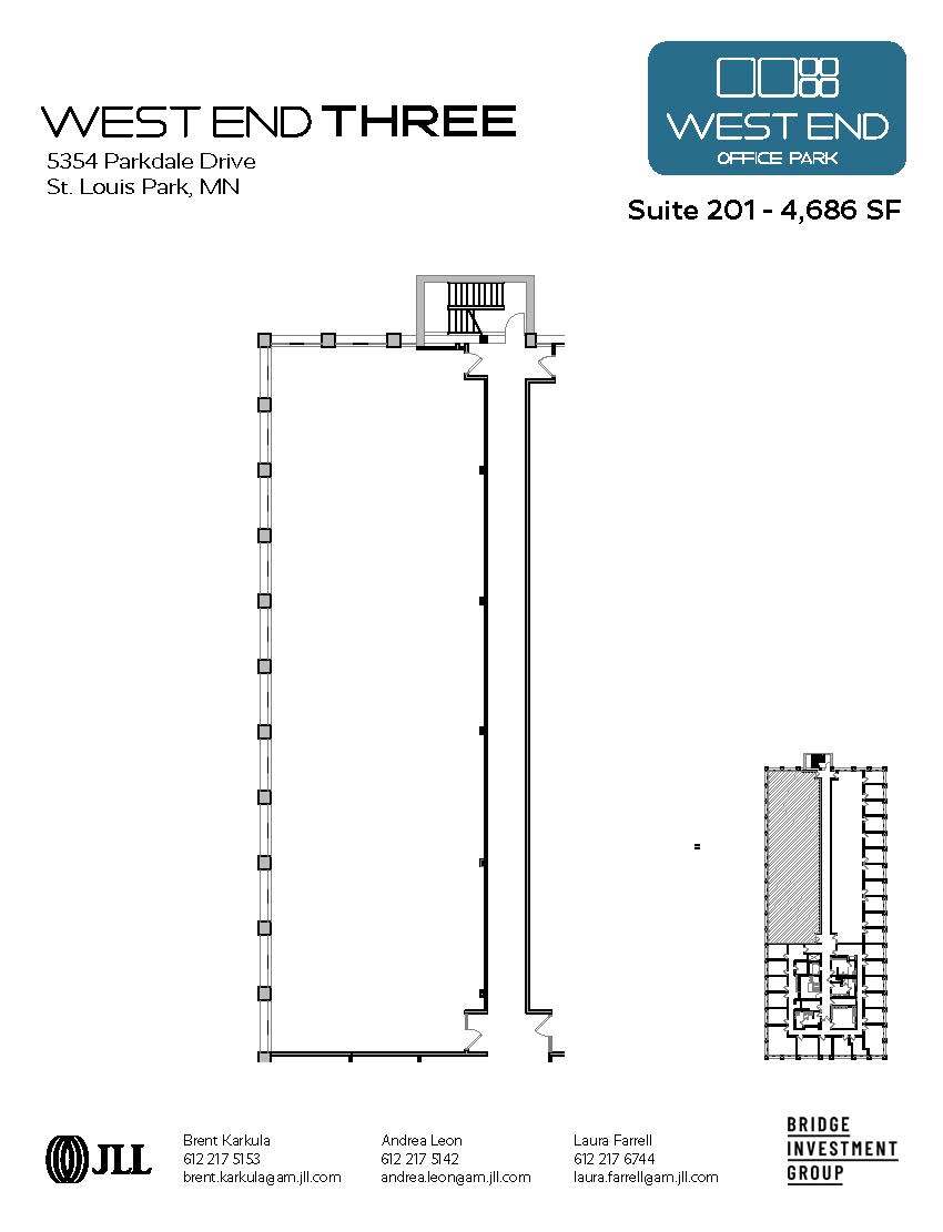 1665 Utica Ave S, Saint Louis Park, MN en alquiler Plano de la planta- Imagen 1 de 1