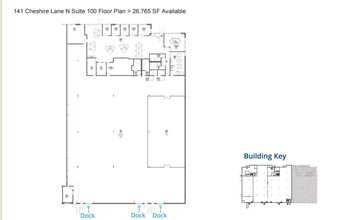 141 N Cheshire Ln, Plymouth, MN en alquiler Plano de la planta- Imagen 1 de 1