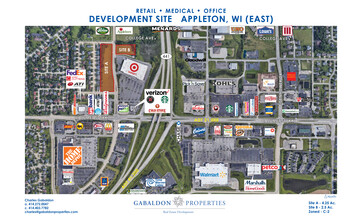 Hwy 441 And Kensington Dr, Appleton, WI - vista aérea  vista de mapa