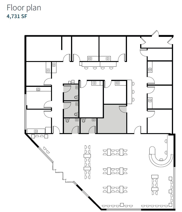 10068-10076 Dumfries Rd, Manassas, VA en alquiler Plano de la planta- Imagen 1 de 2