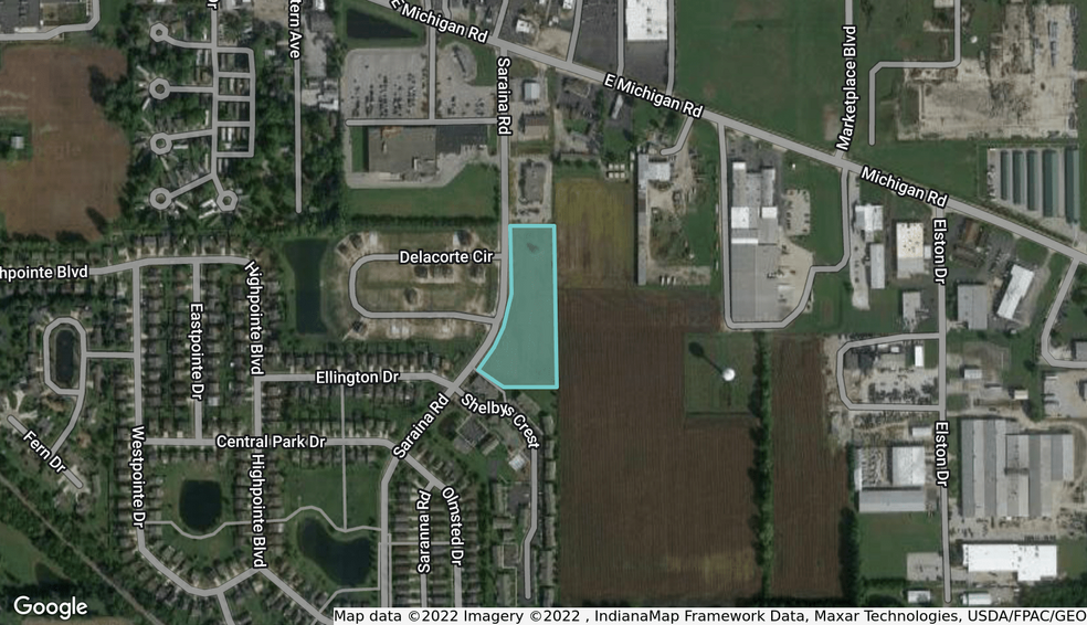 0 Saraina Rd, Shelbyville, IN en venta - Vista aérea - Imagen 2 de 4