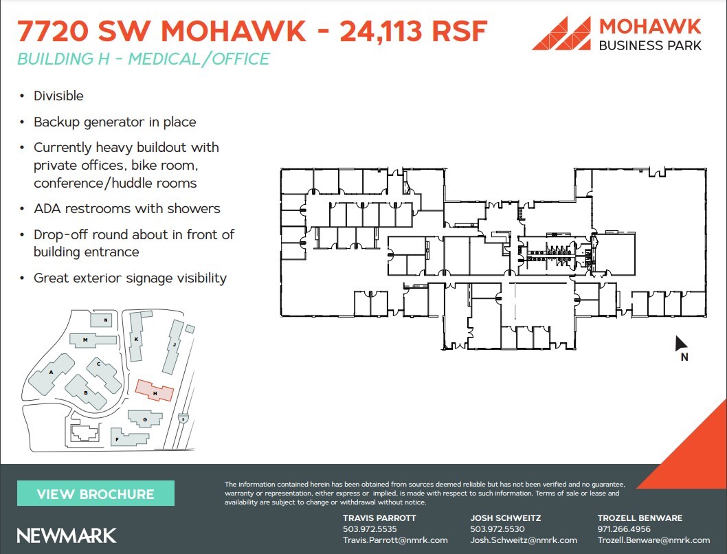 7600-7646 SW Mohawk St, Tualatin, OR en alquiler Plano de la planta- Imagen 1 de 1