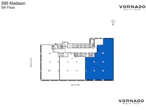 595 Madison Ave, New York, NY en alquiler Plano de la planta- Imagen 2 de 8