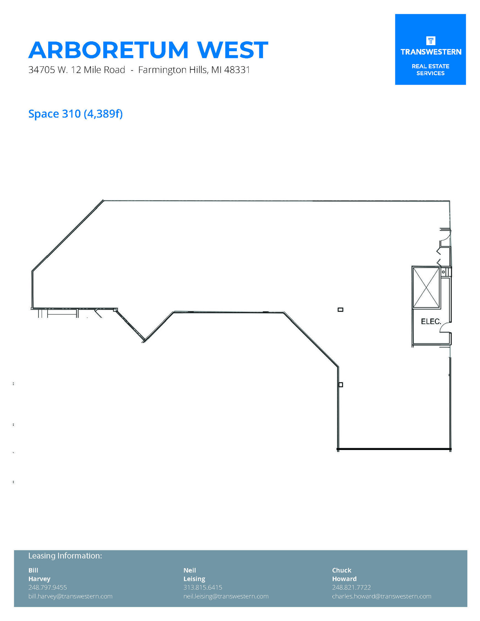 34505 W 12 Mile Rd, Farmington Hills, MI en alquiler Foto del edificio- Imagen 1 de 1