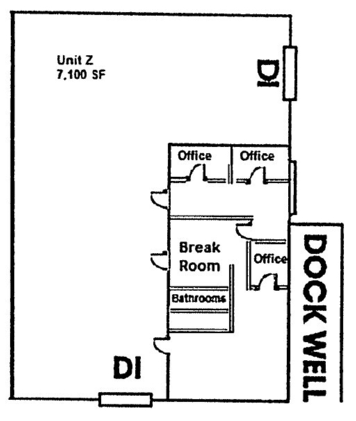 6521 Washington St, Denver, CO en alquiler Plano de la planta- Imagen 1 de 1