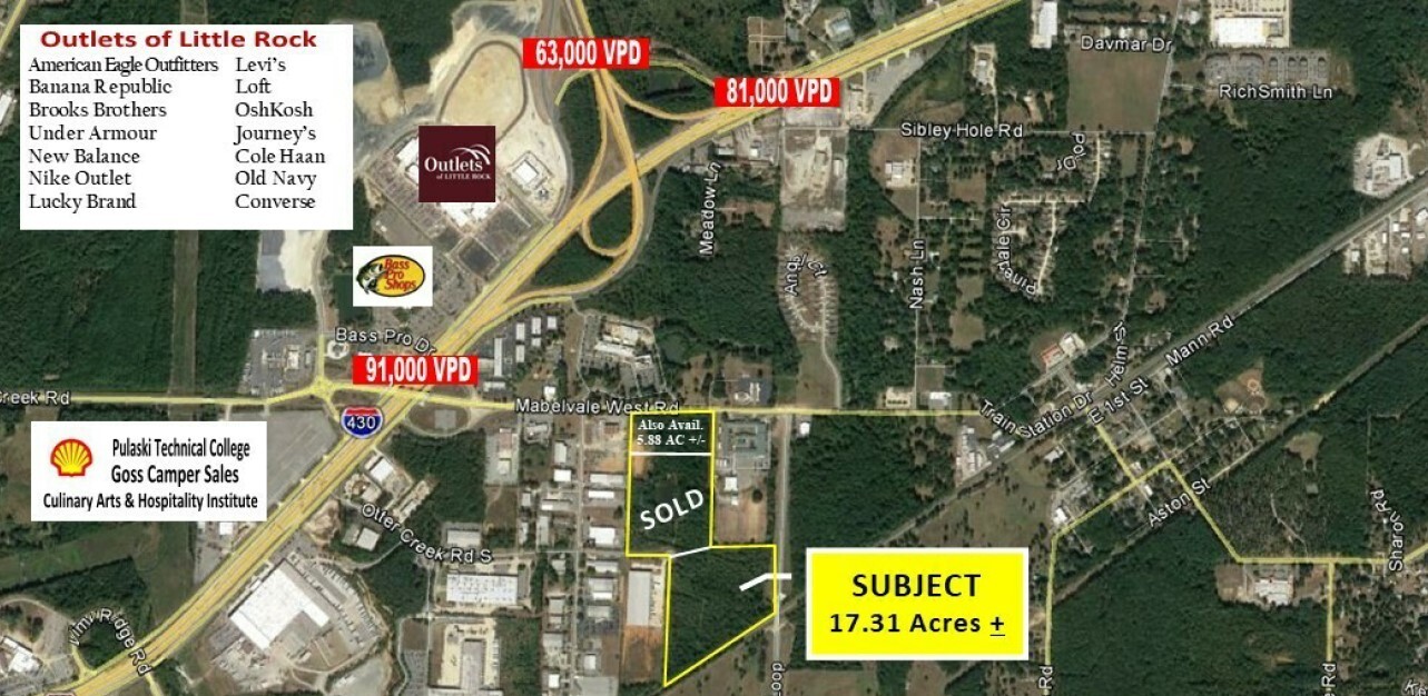 Otter Creek South Rd, Mabelvale, AR en venta Foto del edificio- Imagen 1 de 2