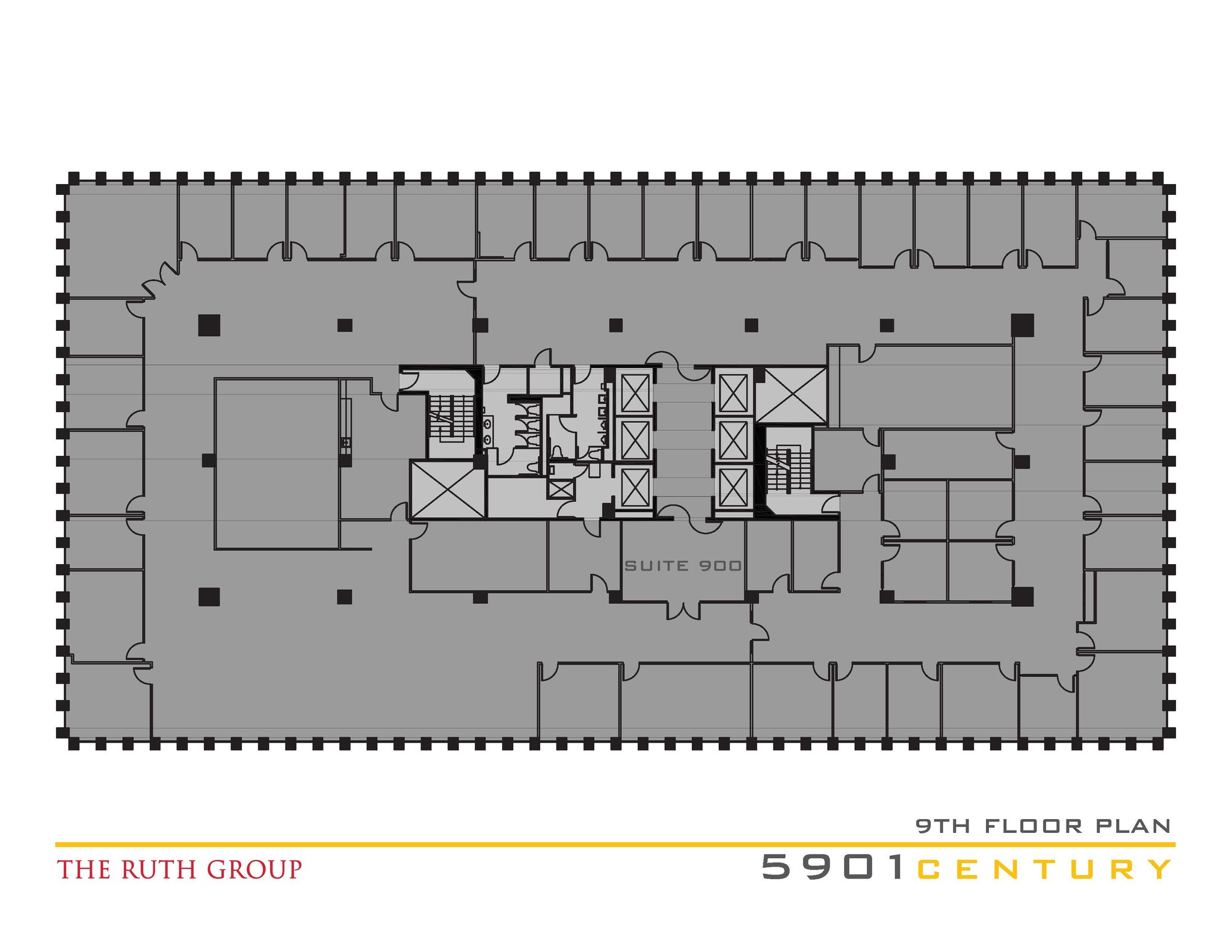 5901 W Century Blvd, Los Angeles, CA en alquiler Plano de la planta- Imagen 1 de 1