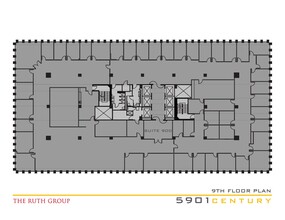 5901 W Century Blvd, Los Angeles, CA en alquiler Plano de la planta- Imagen 1 de 1