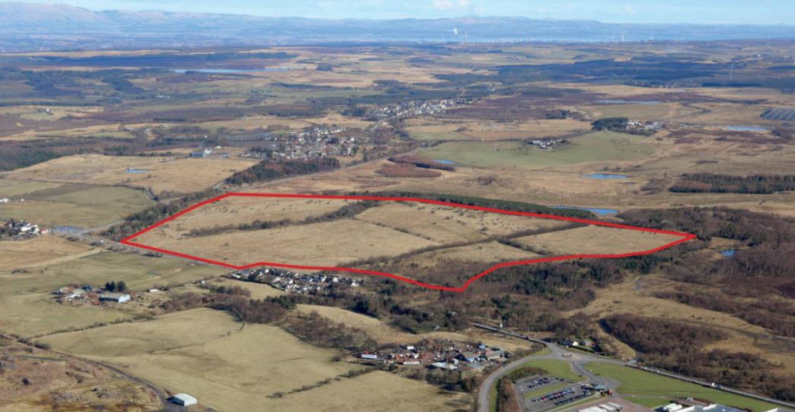 Stirling Rd, Airdrie en venta Vista aérea- Imagen 1 de 2