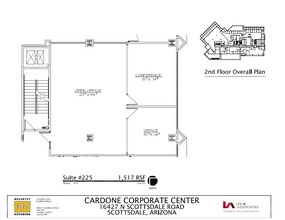 16427 N Scottsdale, Scottsdale, AZ en alquiler Plano de la planta- Imagen 1 de 1