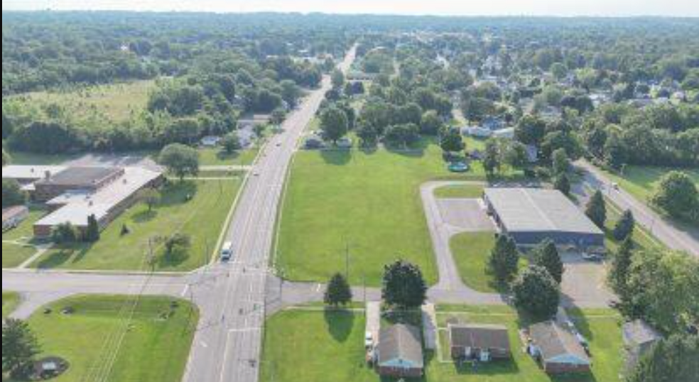 School Rd, Bellefontaine, OH en venta - Vista aérea - Imagen 3 de 3