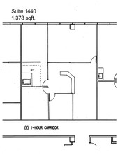 3530 Wilshire Blvd, Los Angeles, CA en alquiler Plano de la planta- Imagen 1 de 1