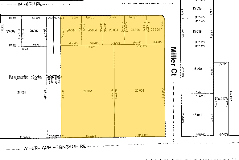 10455 W 6th Ave, Lakewood, CO en venta - Plano de solar - Imagen 2 de 8