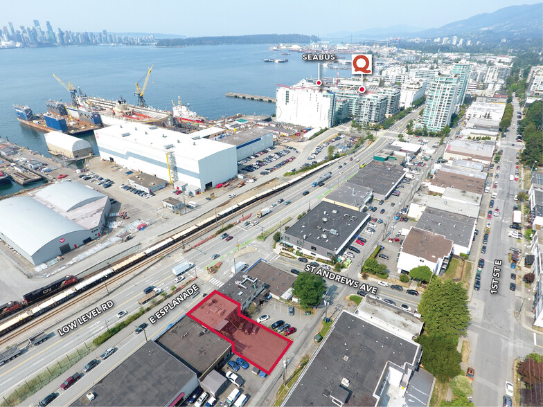 312 E Esplanade, North Vancouver, BC en alquiler - Vista aérea - Imagen 2 de 5