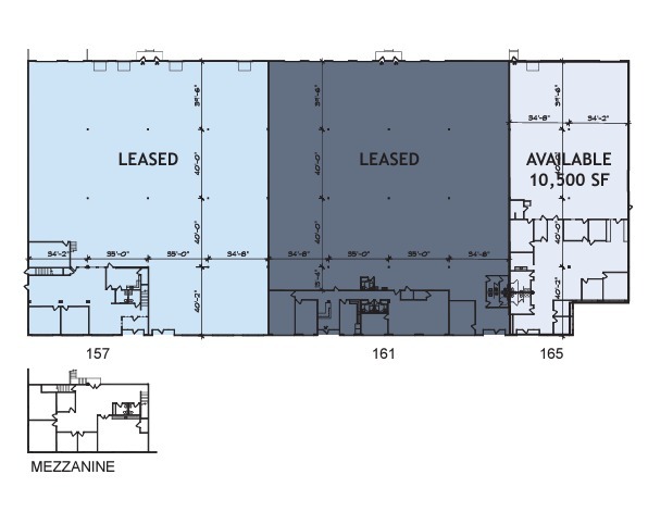 157-165 Compass Point Dr, Saint Charles, MO en alquiler Plano de la planta- Imagen 1 de 1