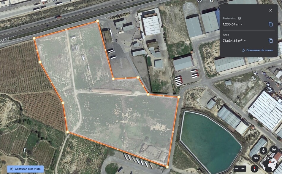 Calle 2, 12, Fraga, Huesca en venta - Plano de solar - Imagen 2 de 3