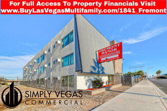 Más detalles para 1841 E Fremont St, Las Vegas, NV - Edificios residenciales en venta