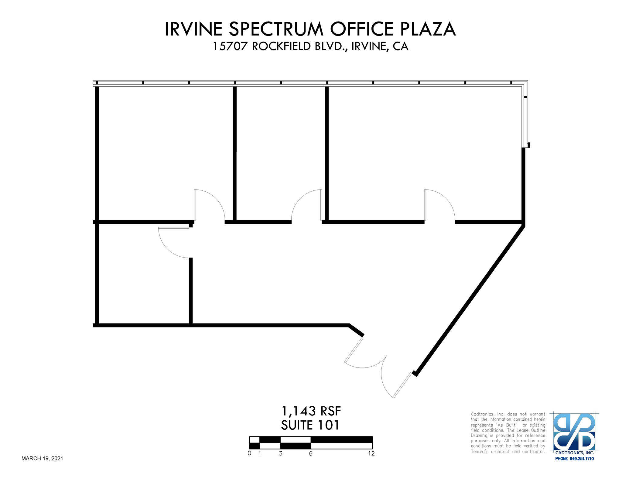 15707 Rockfield Blvd, Irvine, CA en alquiler Plano de la planta- Imagen 1 de 1