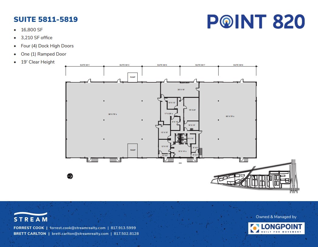 5721 E Rosedale St, Fort Worth, TX en alquiler Plano de la planta- Imagen 1 de 1